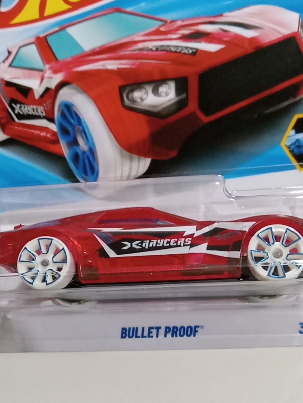 Red 'Bullet Proof' Kids Toy Race Car by Xcraycers